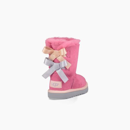 UGG Bailey Bow II - Boots Barn - Rosa / Blå (NO-F876)